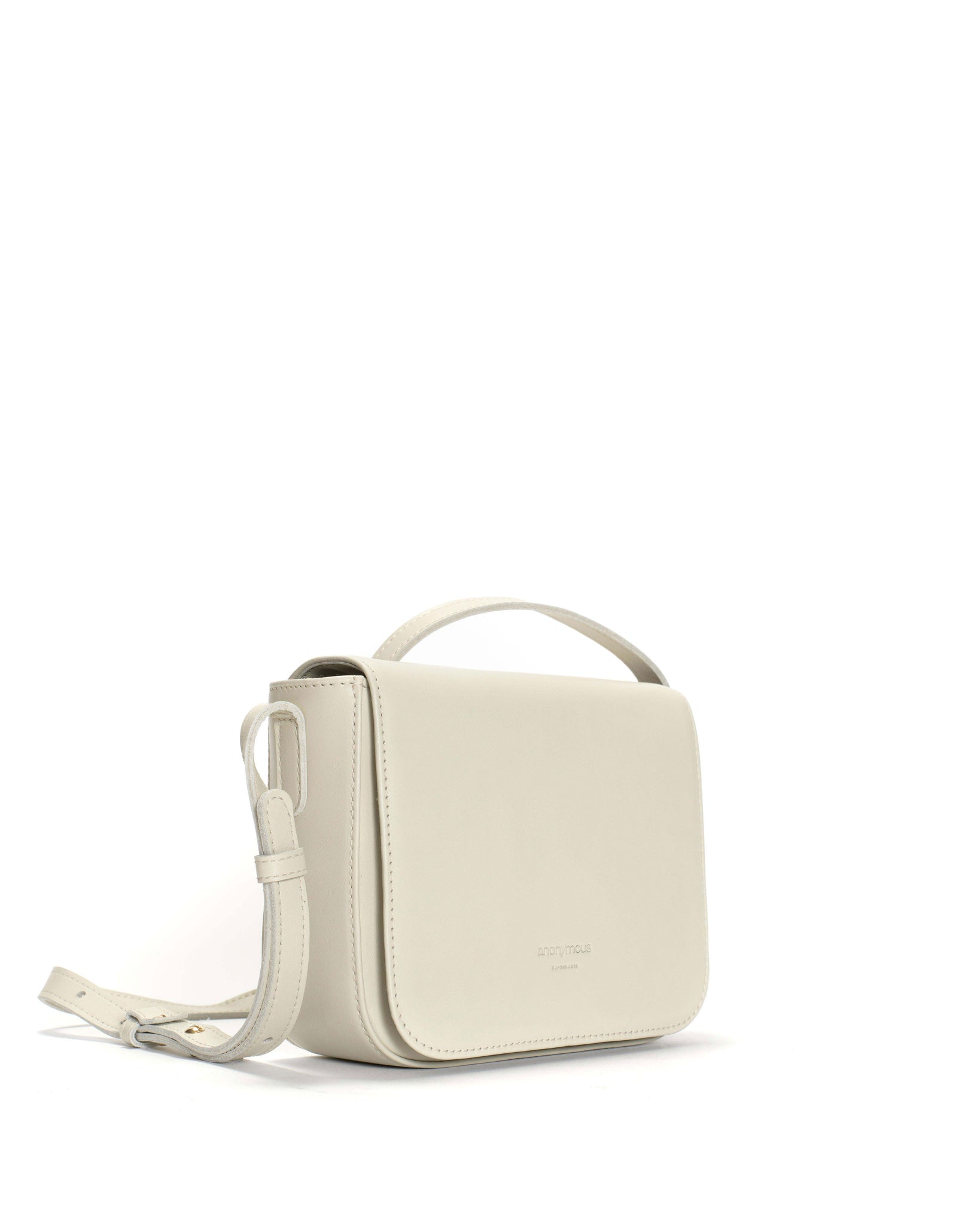 Sicha crossover bag Soft calf Milk white