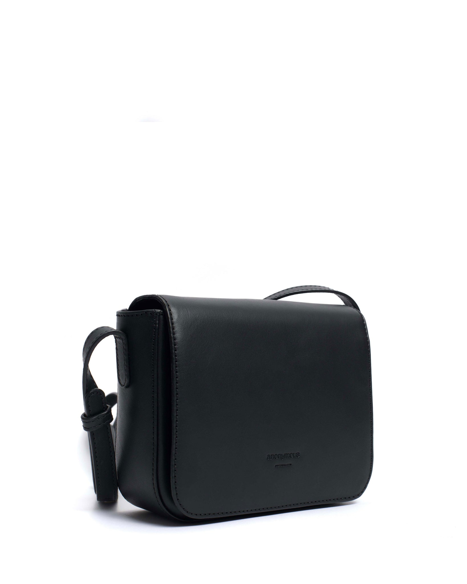 Sicha crossover bag Vegetable tanned calf Black