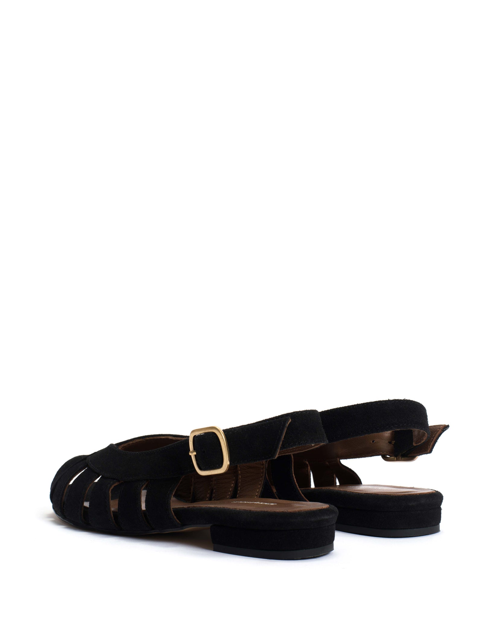 Sophie 20 Calf suede Black