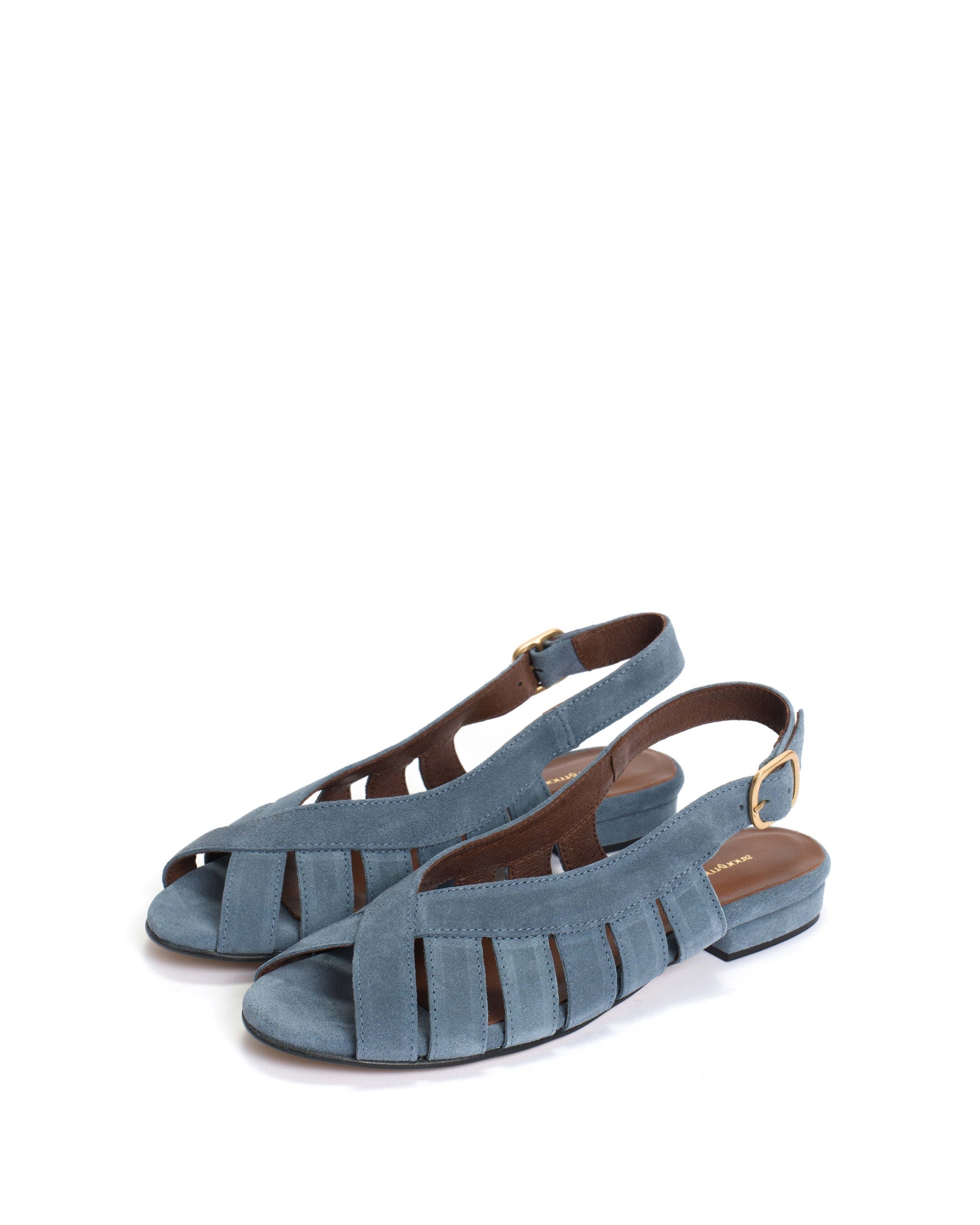 Sophie 20 Calf suede Denim blue