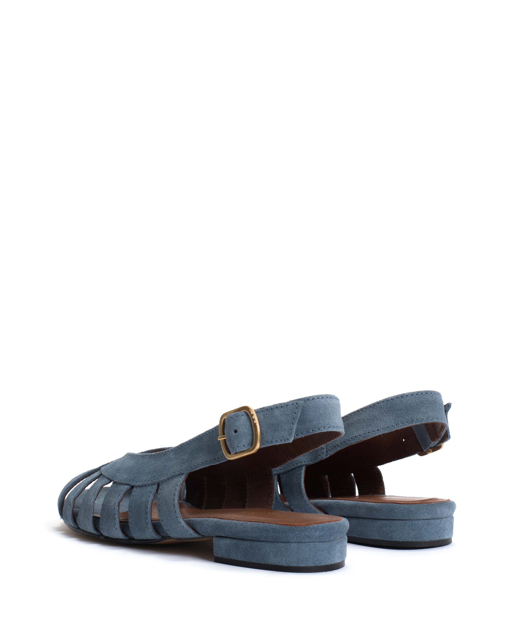 Sophie 20 Calf suede Denim blue