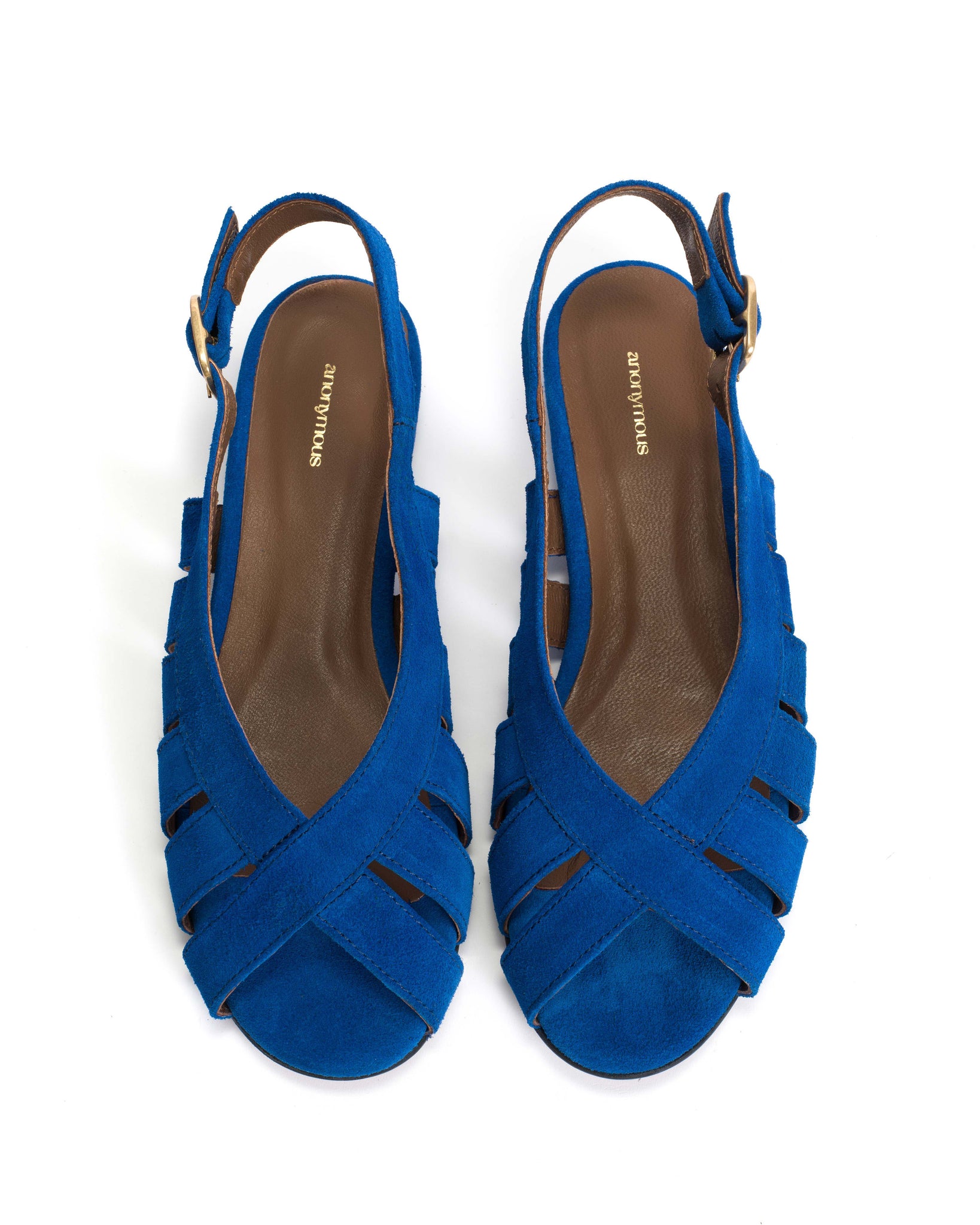 Sophie 20 Calf suede Electric blue