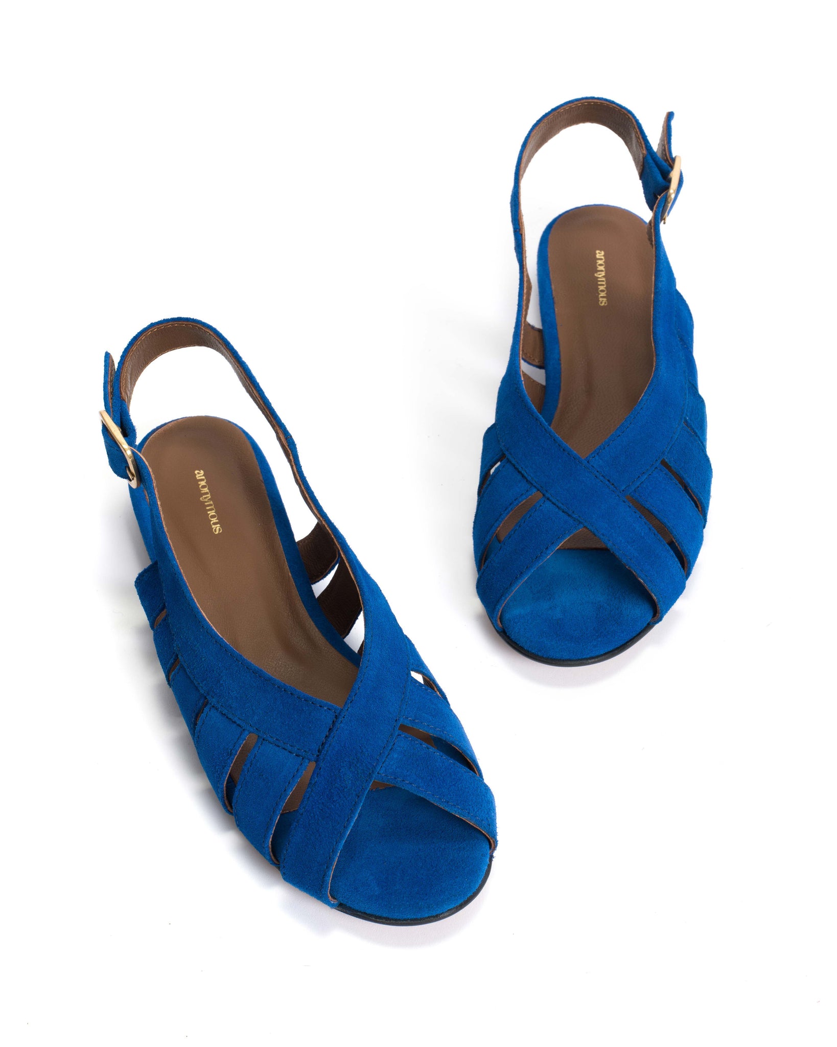 Sophie 20 Calf suede Electric blue