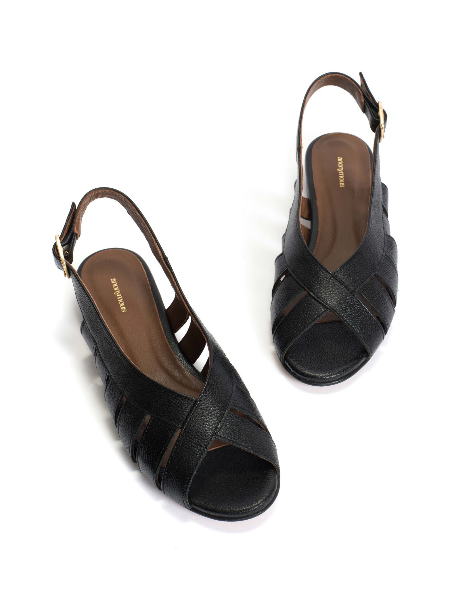 Sophie 20 Grained soft calf Black