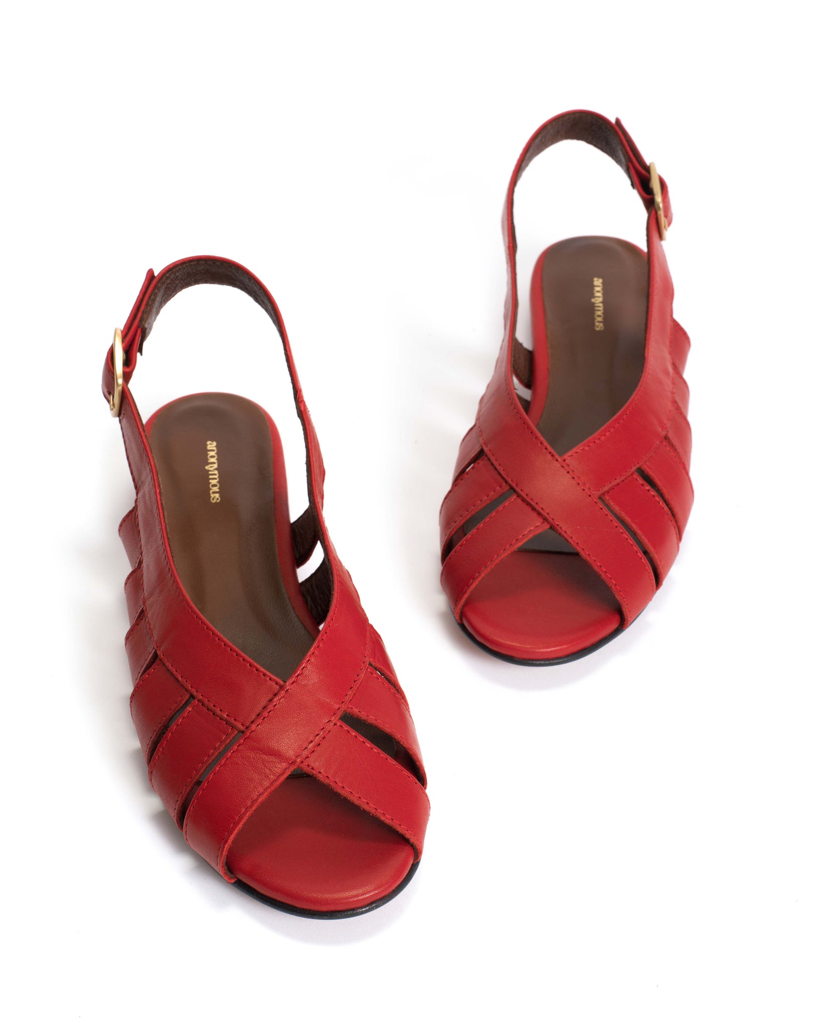 Sophie 20 Soft calf Ruby red