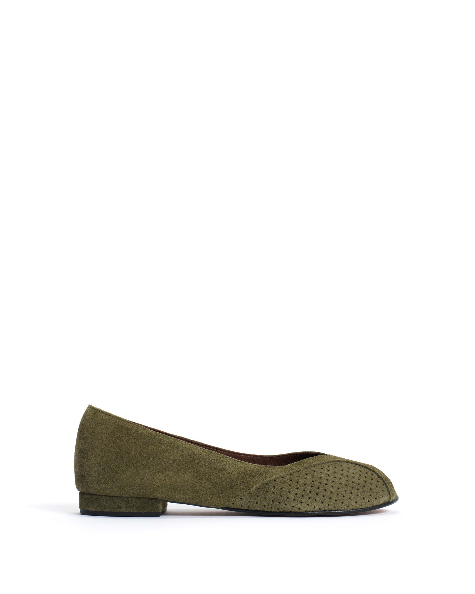 Tiffy Calf suede Olive green