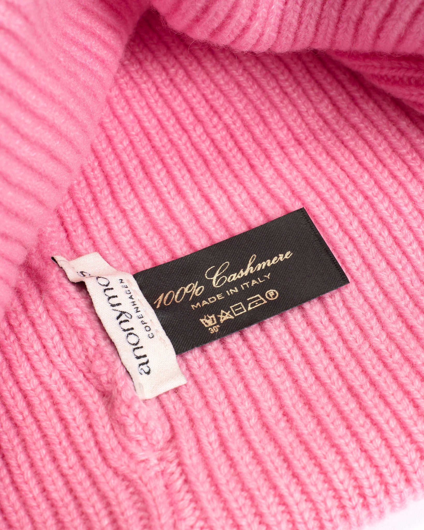 Vinni beanie 100% cashmere Blush pink