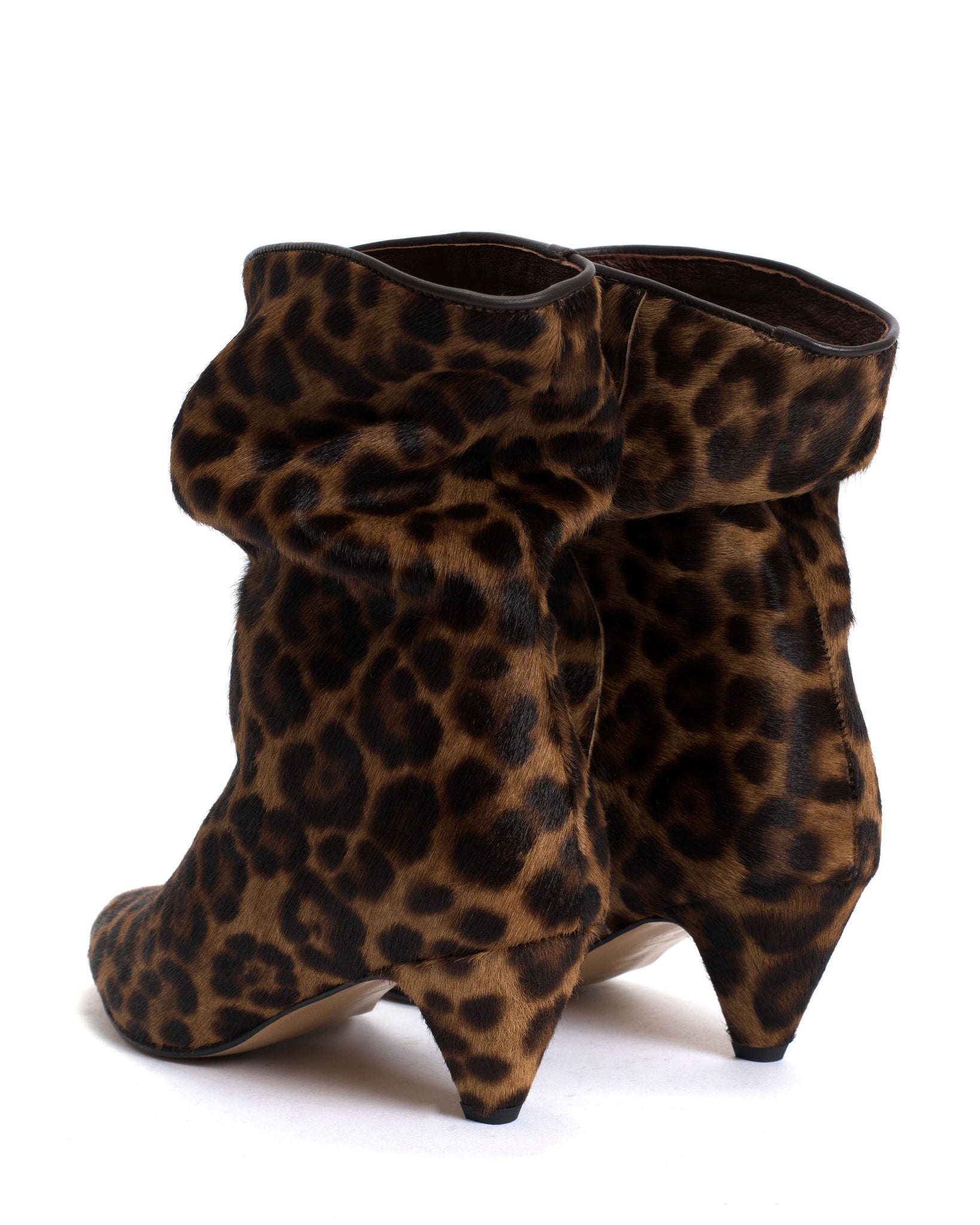 Vully 50 stiletto Calf hair Leopard