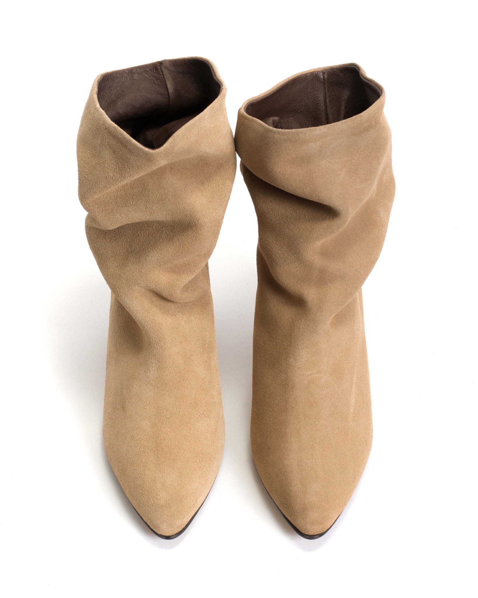 Vully 50 stiletto Calf suede Desert sand