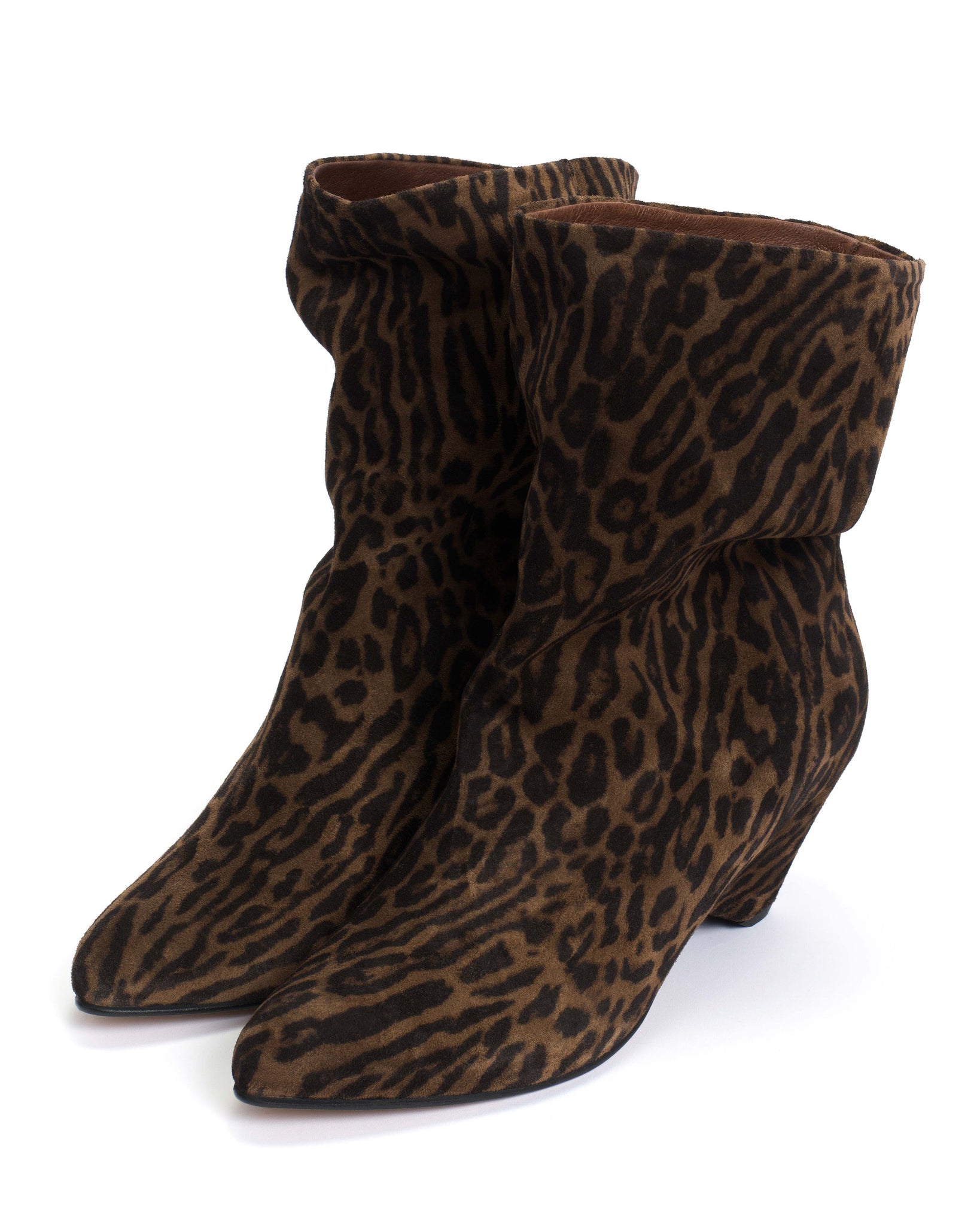 Vully 50 triangle Calf suede print Jaguar