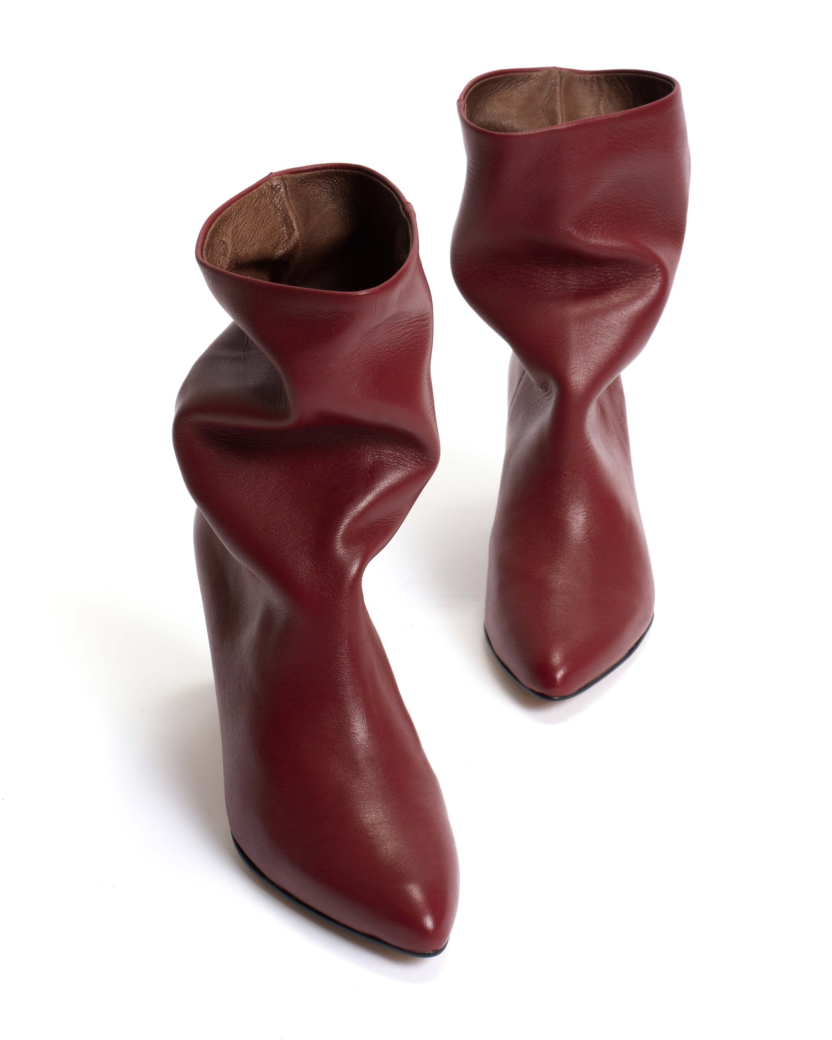 Vully 75 stiletto Soft calf Pomegranate