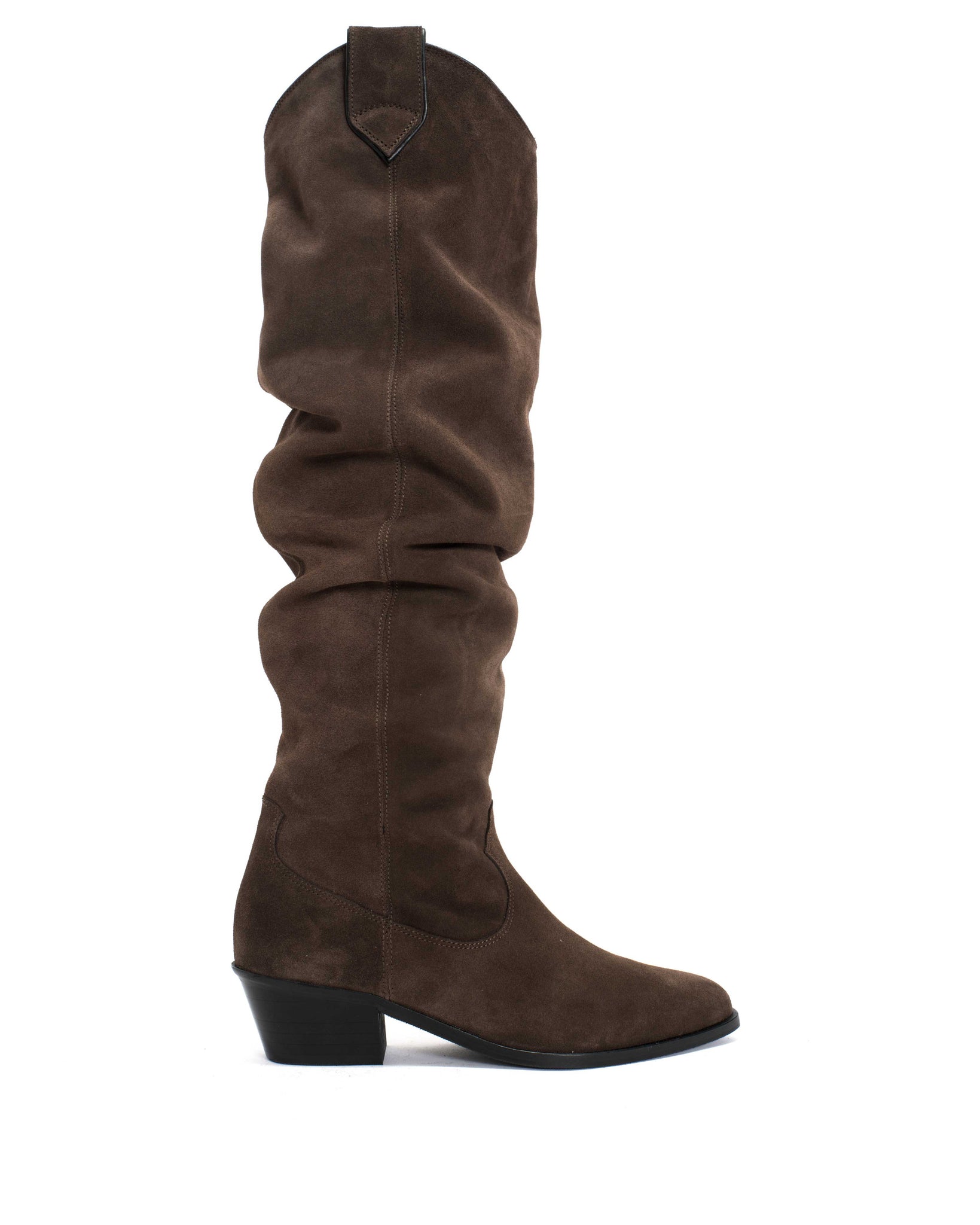 Trisha 35 Calf suede Coffee brown - Anonymous Copenhagen